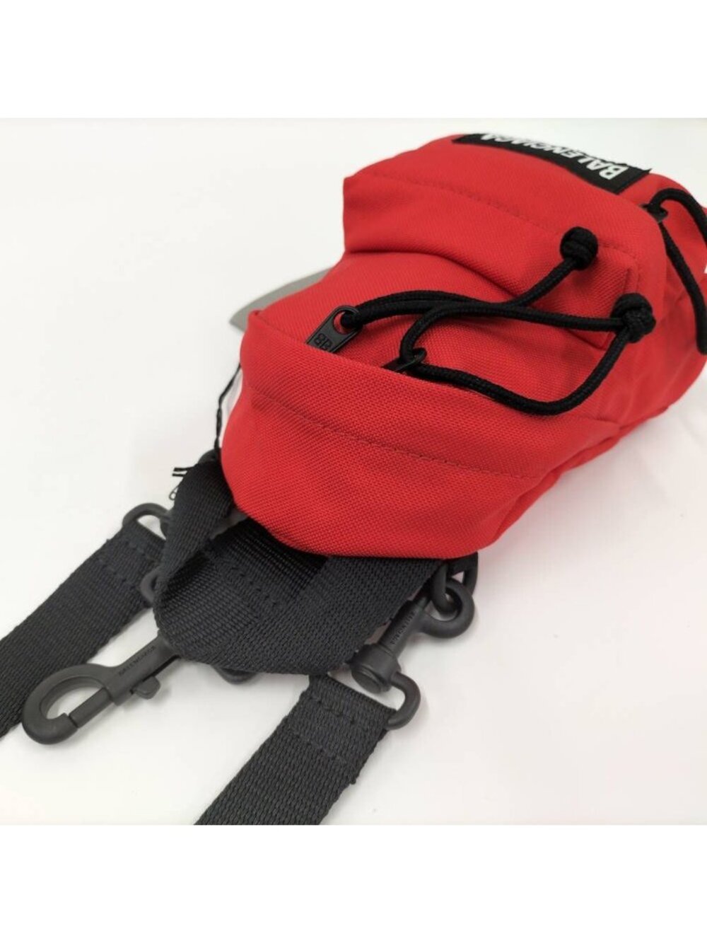 Balenciaga Explorer Mini Backpack Nylon Canvas Red - Picture 5 of 9